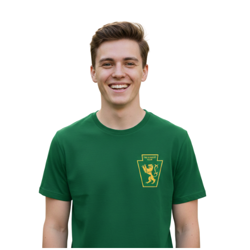 Young person wearing Hunslet Club branded t-shirt
